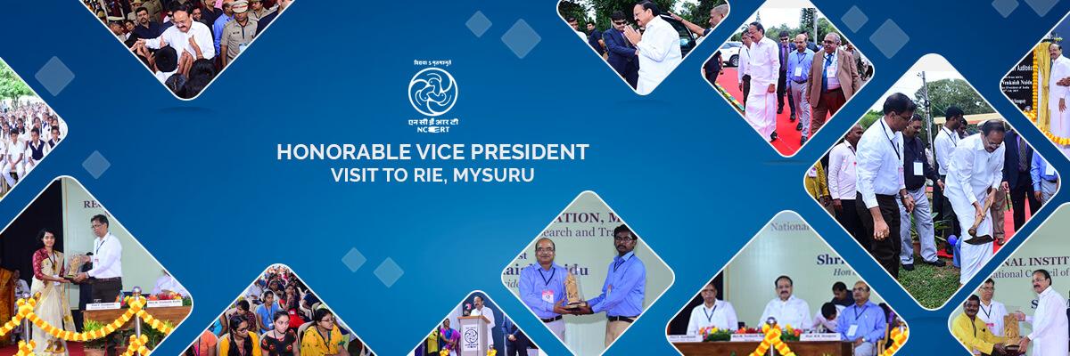 Vice president visit to rie